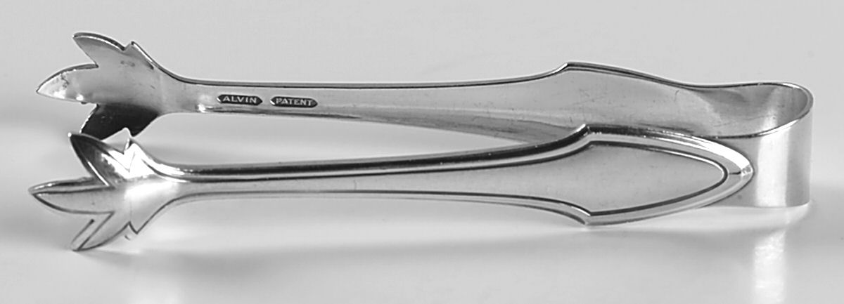 Molly Stark (Silverplate, 1916) Sugar Tongs by Alvin-1