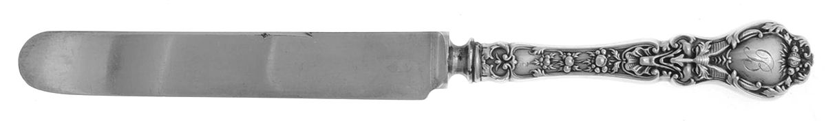 Nuremburg (Sterling, 1903, No Monograms) Old French Hollow Knife with Bolster by Alvin-1