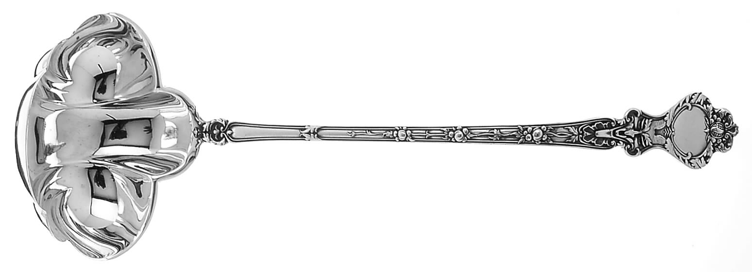 Nuremburg (Sterling, 1903, No Monograms) Solid Soup Ladle by Alvin-1