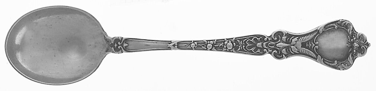 Nuremburg (Sterling, 1903, No Monograms) Large Chocolate Spoon by Alvin-1