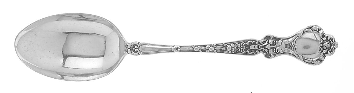 Nuremburg (Sterling, 1903, No Monograms) Dessert/Oval Soup Spoon by Alvin-1