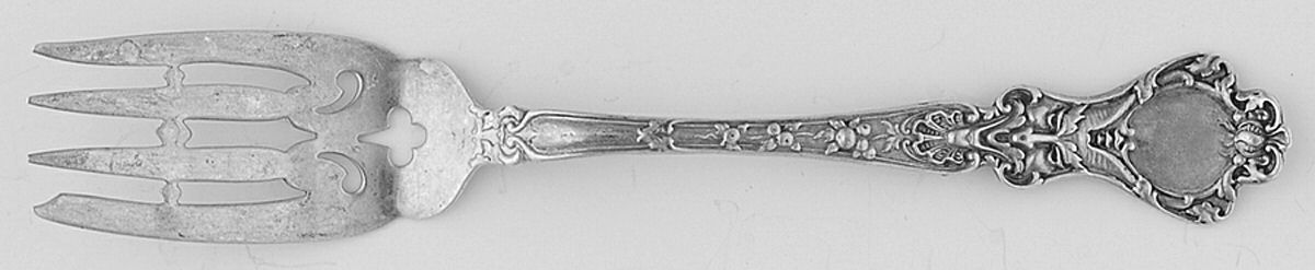 Nuremburg (Sterling, 1903, No Monograms) Individual Salad Fork by Alvin-1