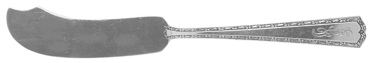Orange Blossom-New (Sterling, 1920) Flat Handle Master Butter Knife by Alvin-1
