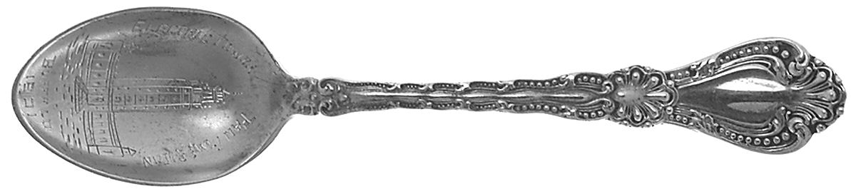 Orient (Sterling, 1910) Souvenir Spoon (Demitasse) by Alvin-1