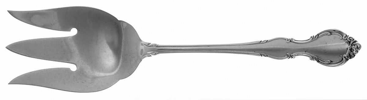Pirouette (Sterling, 1961) Solid Salad Serving Fork by Alvin-1