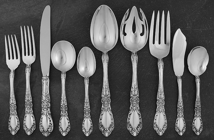Prince Eugene (Sterling, 1950) 45 Piece Place Size Starter Set by Alvin-1