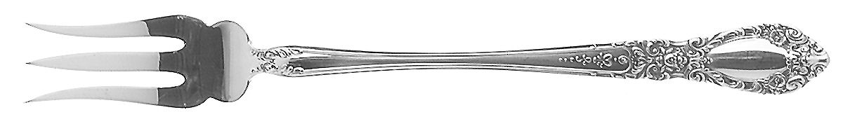 Prince Eugene (Sterling, 1950) Short Handle Pickle/Olive Fork by Alvin-1