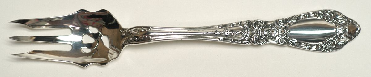Prince Eugene (Sterling, 1950) Pickle Fork Pierced with Short Handle HC by Alvin-1