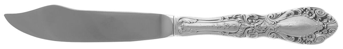 Sterling Flatware Individual Fish Knife with Stainless Blade by Alvin-1