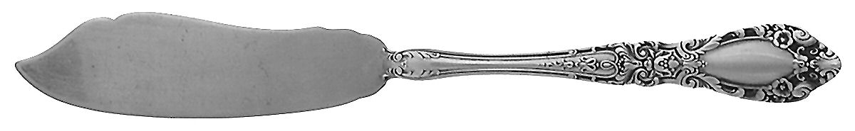 Prince Eugene (Sterling, 1950) Flat Handle Master Butter Knife by Alvin-1