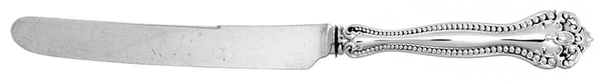 Raleigh (Sterling, 1900) Orange Knife with Silverplate Blade by Alvin-1