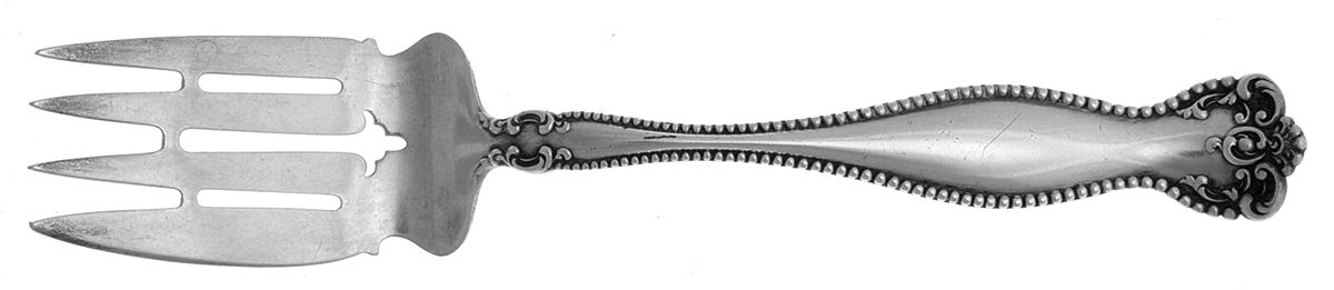Raleigh (Sterling, 1900) Fork-Cold Meat/Servg-Sm/Solid by Alvin-1