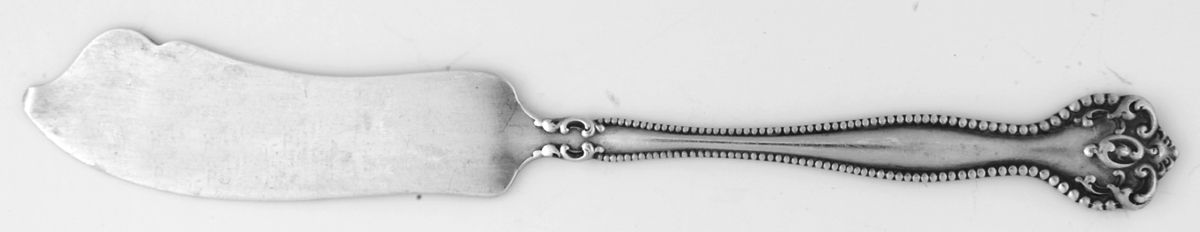 Raleigh (Sterling, 1900) Flat Handle Butter Spreader by Alvin-1