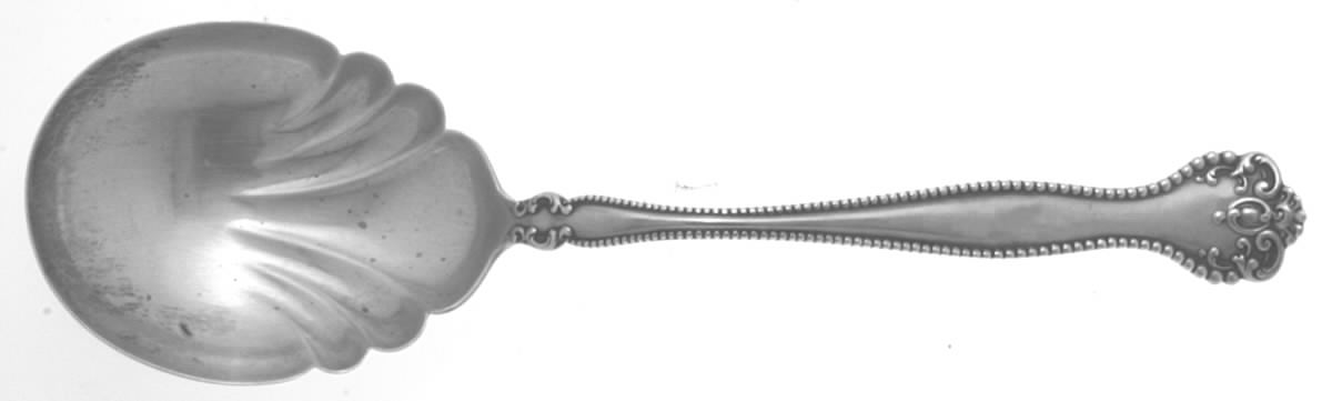 Raleigh (Sterling, 1900) Small Solid Berry/Casserole Spoon by Alvin-1