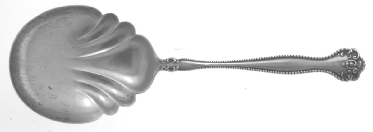 Raleigh (Sterling, 1900) Solid Salad Serving Spoon by Alvin-1