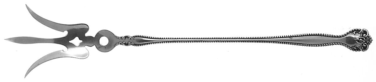 Raleigh (Sterling, 1900) Large Lettuce Serving Fork by Alvin-1