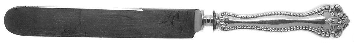 Raleigh (Sterling, 1900) Old French Hollow Knife with Bolster by Alvin-1