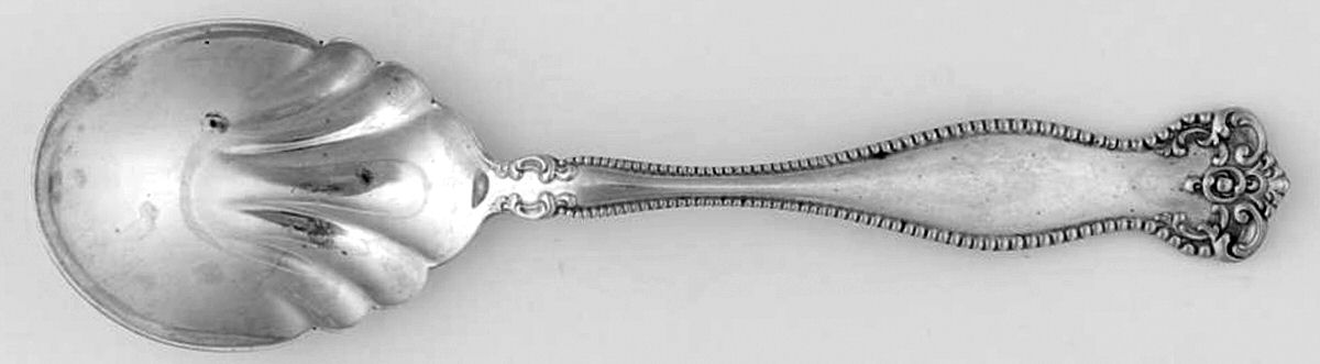 Raleigh (Sterling, 1900) Sugar Shell Spoon by Alvin-1