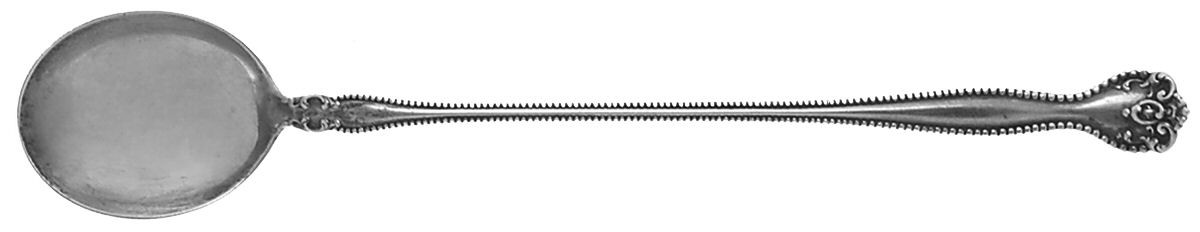 Raleigh (Sterling, 1900) Long Handle Chocolate Muddler Spoon by Alvin-1