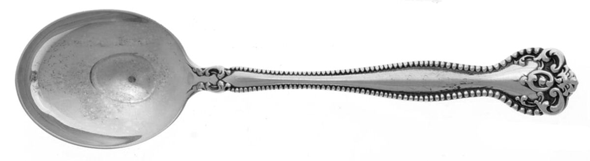 Raleigh (Sterling, 1900) Small Short Handle Chocolate Spoon by Alvin-1