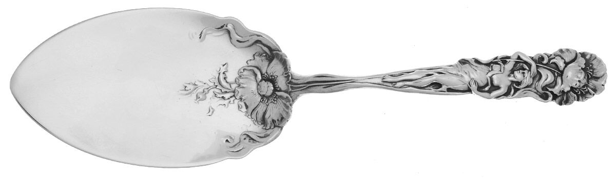 Raphael (Sterling, 1902) Small Solid Pie Knife by Alvin-1