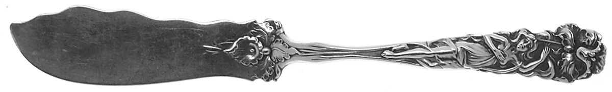 Raphael (Sterling, 1902) Flat Handle Master Butter Knife by Alvin-1