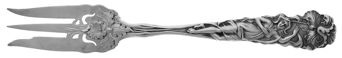 Raphael (Sterling, 1902) Individual Pie Fork by Alvin-1