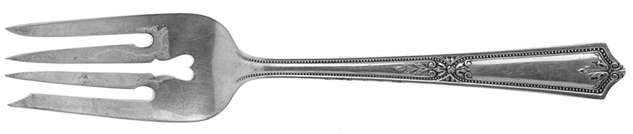 Regent (Sterling, 1931, No Monograms) Individual Salad Fork by Alvin-1