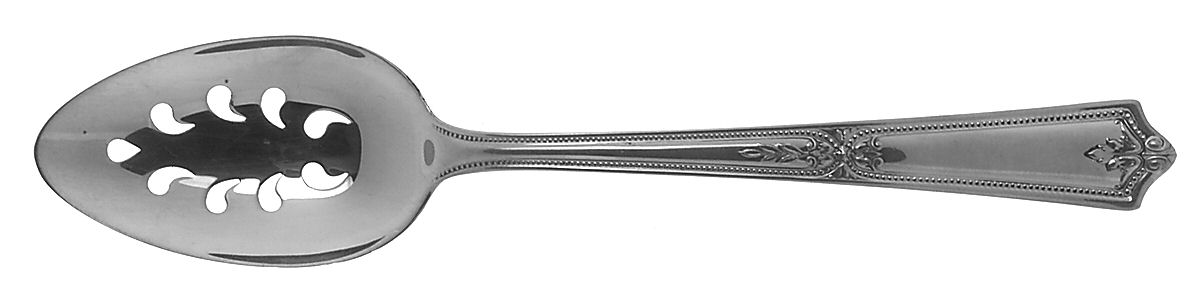 Regent (Sterling, 1931, No Monograms) Pierced Tablespoon (Serving Spoon) by Alvin-1