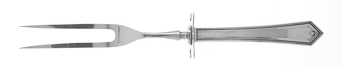 Richmond (Sterling, 1929) Small Steak Carving Fork with Stainless Prongs by Alvin-1
