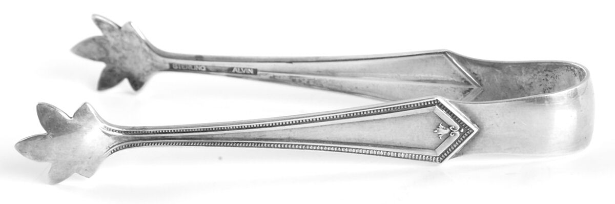 Richmond (Sterling, 1929) Small Sugar Tongs by Alvin-1