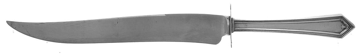 Richmond (Sterling, 1929) Large Stainless Blade Roast Carving Knife by Alvin-1