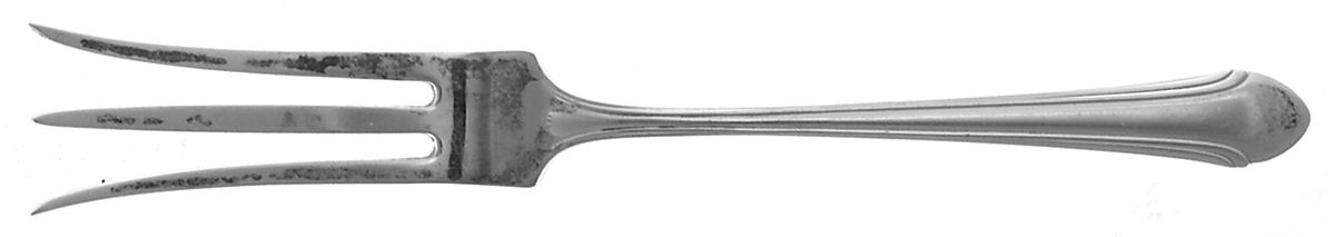 Romantique (Sterling, 1933, No Monograms) Lemon Fork by Alvin-1