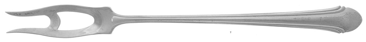 Romantique (Sterling, 1933, No Monograms) Old Style Pickle Fork by Alvin-1