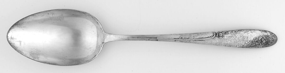 Rosecrest (Sterling, 1955) Tablespoon (Serving Spoon) by Alvin-1