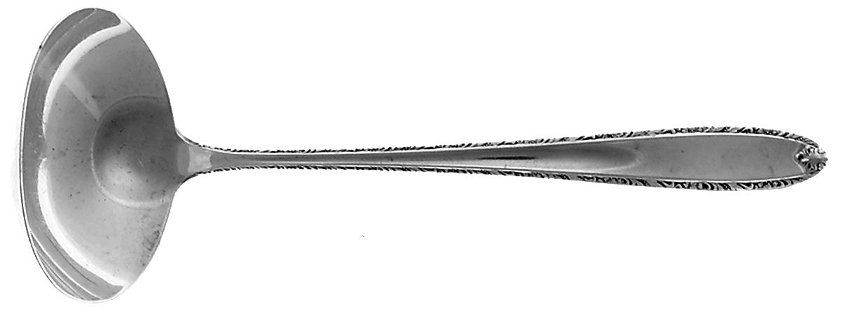 Southern Charm (Sterling, 1947) Solid Piece Cream Ladle by Alvin-1