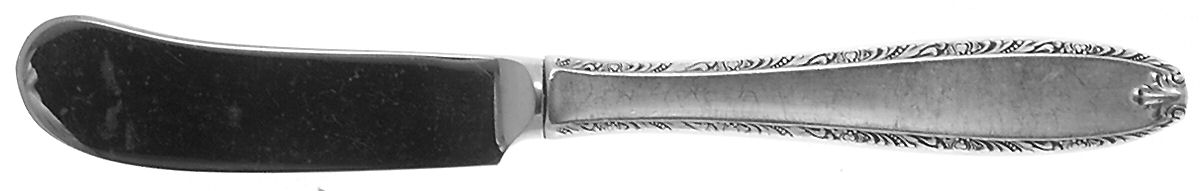 Southern Charm (Sterling, 1947) Butter Spreader Hollow Hdl-Paddle/Stainless Blade by Alvin-1