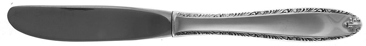 Southern Charm (Sterling, 1947) Modern Hollow Butter Spreader (Stainless) by Alvin-1