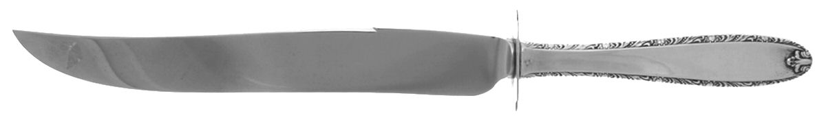 Southern Charm (Sterling, 1947) Large Carving/Roast Knife StnlBl w/Sterling Guard by Alvin-1