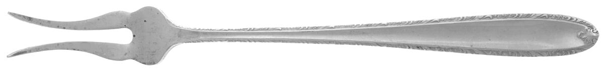 Southern Charm (Sterling, 1947) Short Handle Pickle/Olive Fork by Alvin-1
