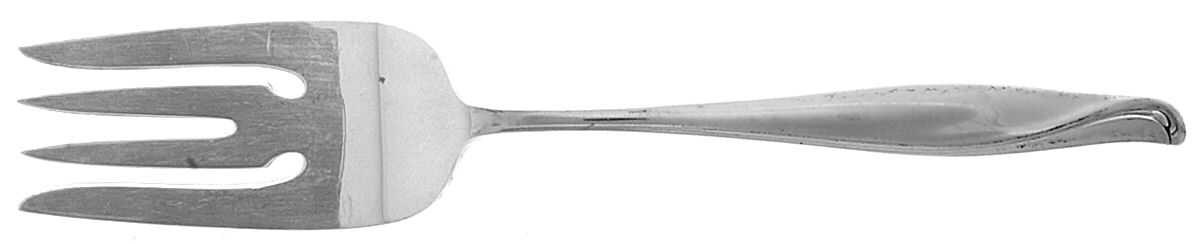 Spring Bud (Sterling, 1956) Small Solid Cold Meat Serving Fork by Alvin-1