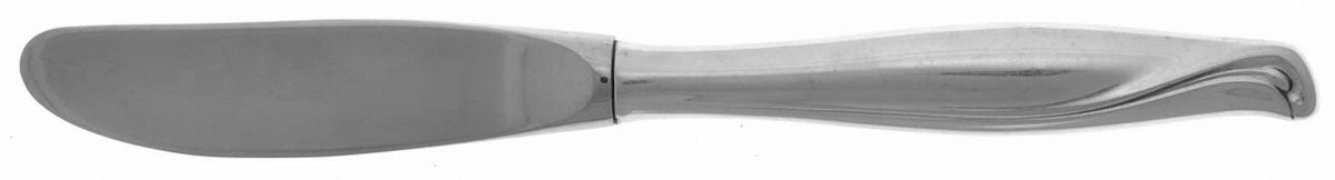 Spring Bud (Sterling, 1956) Modern Hollow Butter Spreader (Stainless) by Alvin-1