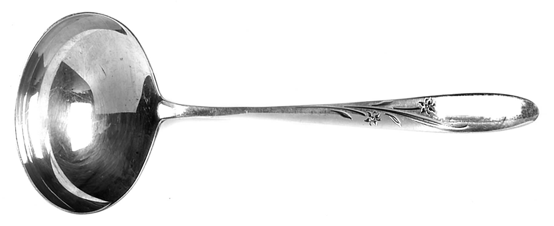 Star Blossom (Sterling, 1959) Solid Gravy Ladle by Alvin-1