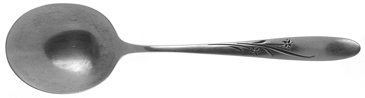 Star Blossom (Sterling, 1959) Round Bowl Soup Spoon (Cream Soup) by Alvin-1