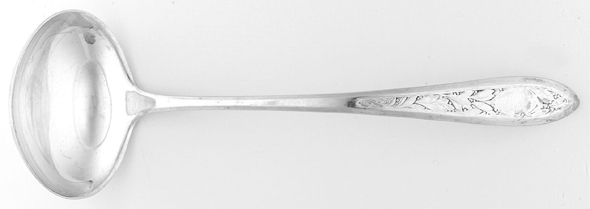 Victory (Silverplate, 1919) Solid Gravy Ladle by Alvin-1