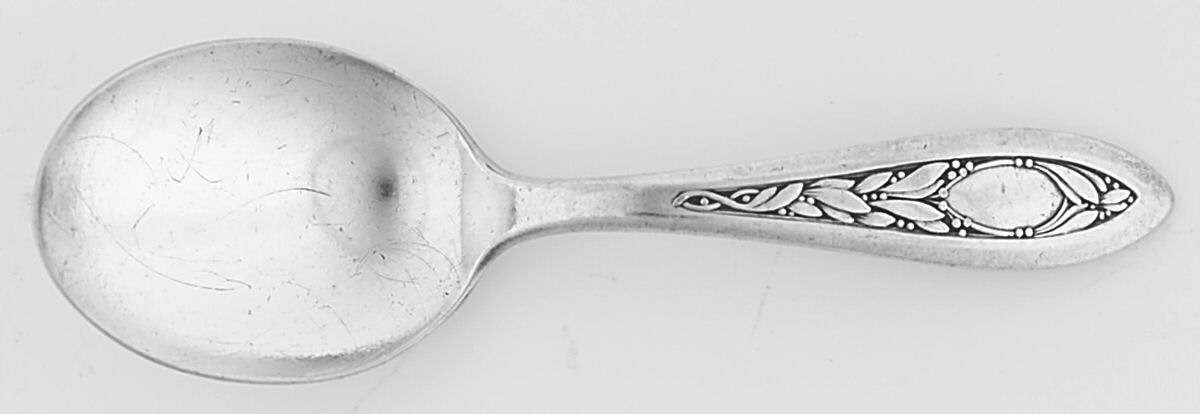 Victory (Silverplate, 1919) Straight Handle Baby Spoon by Alvin-1