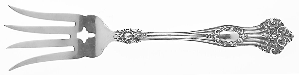 Viking (Sterling, 1906, No Monograms) Small Chipped Beef Fork by Alvin-1