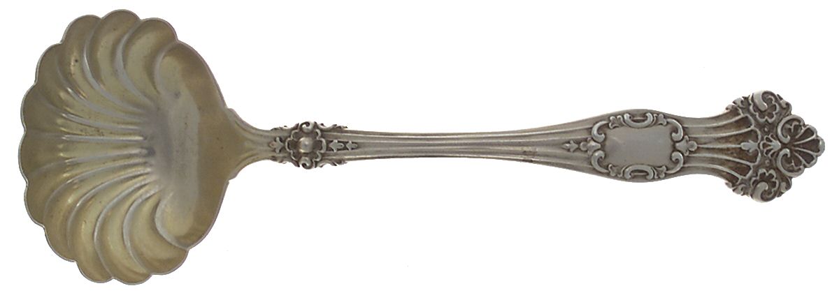 Viking (Sterling, 1906, No Monograms) Solid Gravy Ladle by Alvin-1