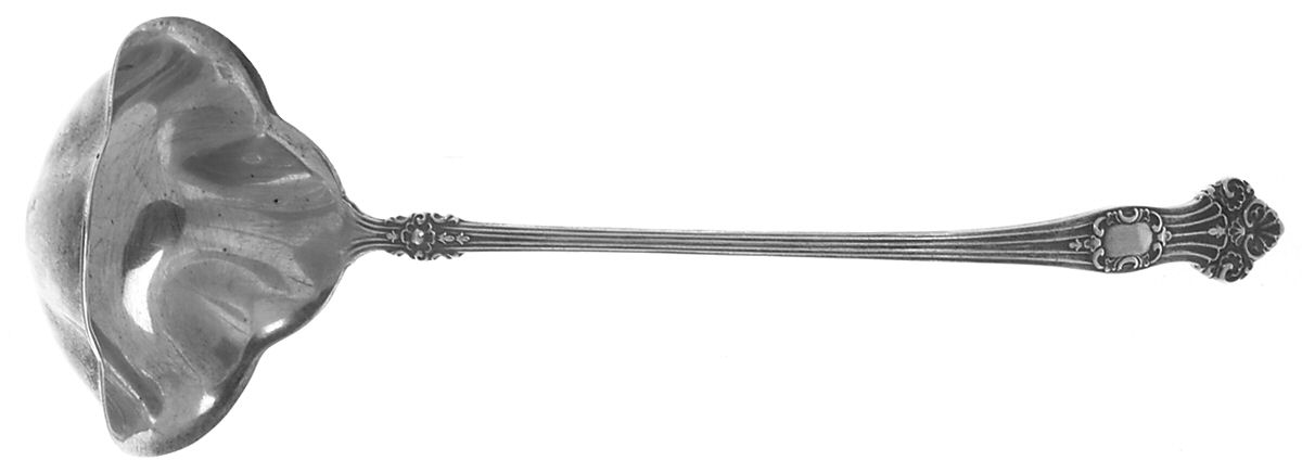 Viking (Sterling, 1906, No Monograms) Bouillon Ladle by Alvin-1