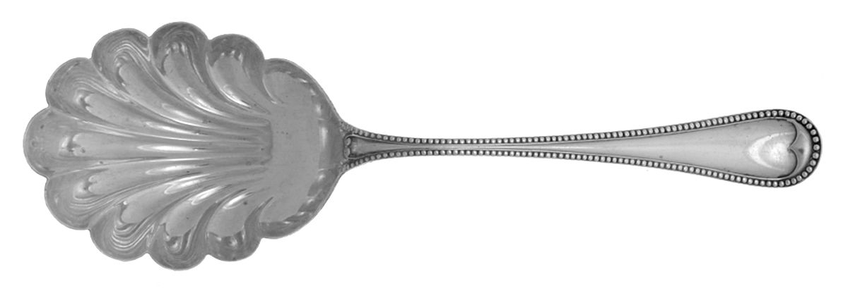 Virginia (Sterling, 1900) Small Solid Berry/Casserole Spoon by Alvin-1